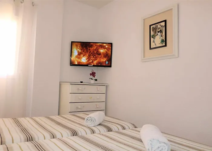 아파트 B Voramar 45 Vistas Al Mar Y Wifi 칼페