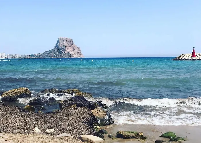 B Voramar 45 Vistas Al Mar Y Wifi 아파트 칼페