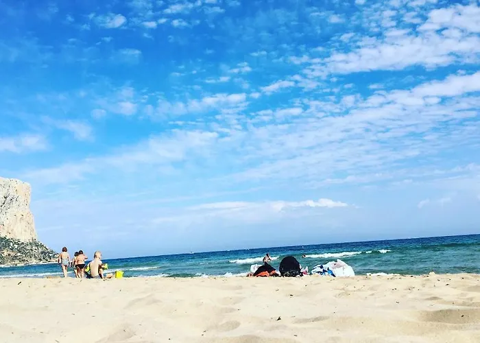 B Voramar 45 Vistas Al Mar Y Wifi * Кальпе